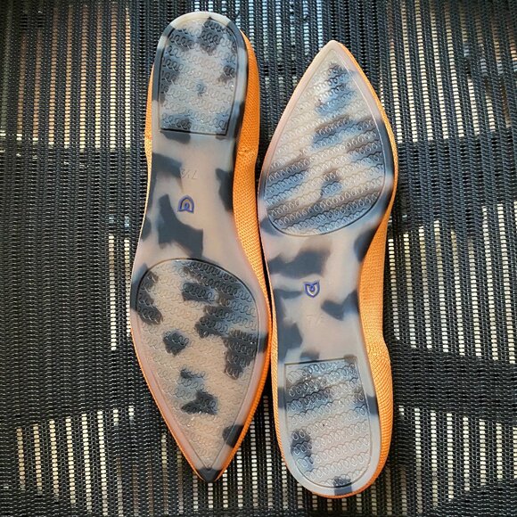 Rothy's Tangerine The Point - Size 7.5 - Picture 3 of 4